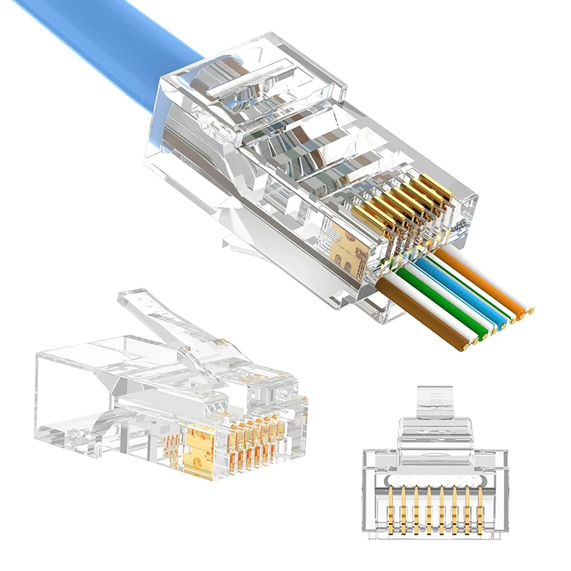 سوکت شبکه Cat5e مدل Open End