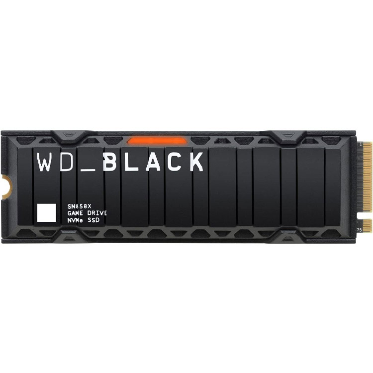 اس اس دی WD_BLACK SN850X با هیت سینک - چهار ترابایت