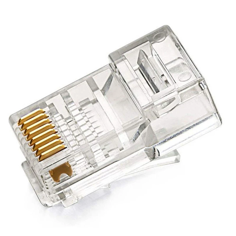 سوکت شبکه امپ Cat6 UTP بسته ۱۰۰ عددی