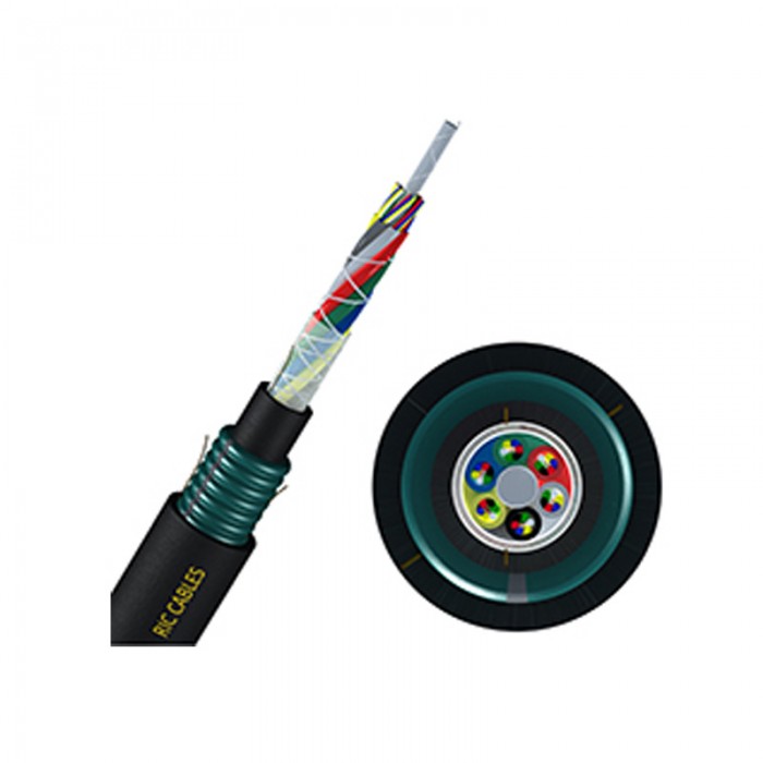 کابل فیبر نوری 12 کور سینگل مود شهید قندی